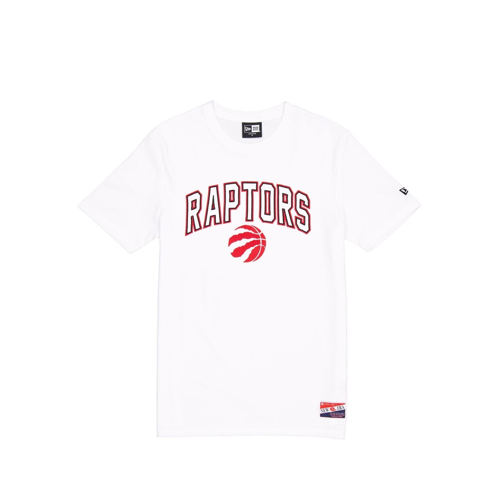New Era Toronto Raptors Throwback White T-Shirt - Size S